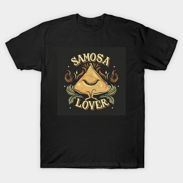 Evil Samosa T-Shirt by Spaceboyishere